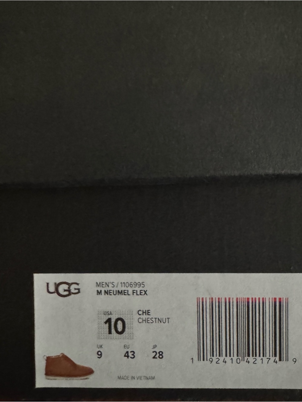 UGG Neumel Flex Men's Shoes Chestnut